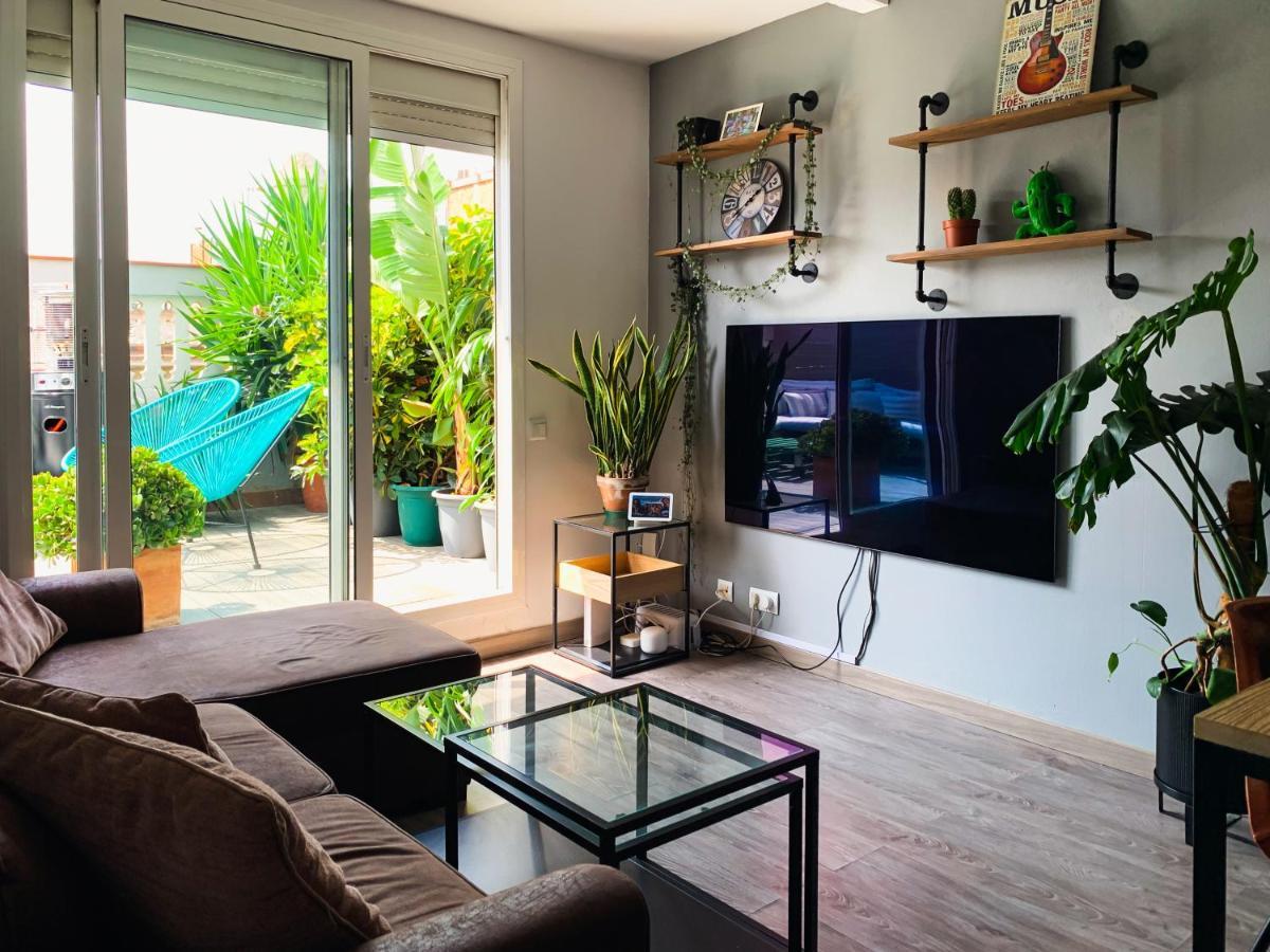 Incredible 2Br Penthouse With Urban Rooftop Garden Barcelona Exterior photo